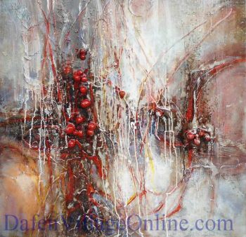 Abstract Line and circles 58